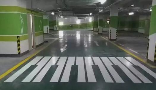 龙江镇仓库划线
